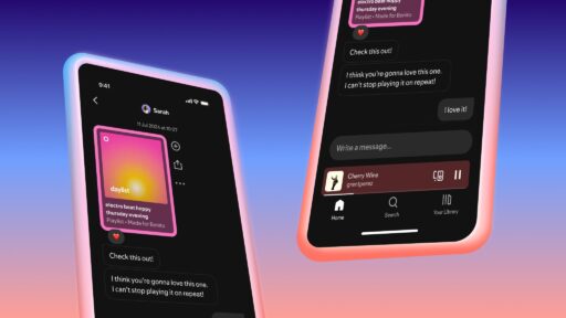 Spotify-messages